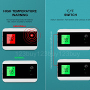 4305 智能紅外線/掛壁式/自動/非接觸/語音播報/額溫/電子體溫儀