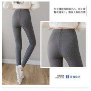 6300 韓系/超強彈力/薄絨保暖/有大Size/柔軟/9分/Leggings /打底褲