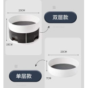 6545 旋轉大容量調味料收納架