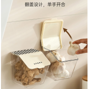 8746 蔥薑蒜辣椒免打孔壁掛式收納筐（一套2個）