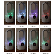 9681 USB無葉定時家用桌面空調扇噴霧冷風扇