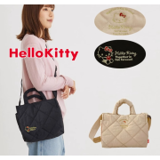 9721 日系卡通菱格HelloKitty/Snoopy軟乎手提斜挎包