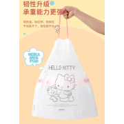 9723 HelloKitty抽繩式自動收口加厚垃圾袋（1套3包，15只1包）