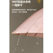 9800 遇水開花雙人長柄直桿24骨雨傘