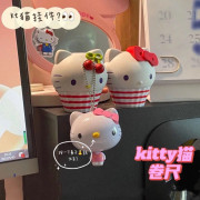 9823 HelloKitty卡通迷你測量軟尺伸縮卷尺掛件