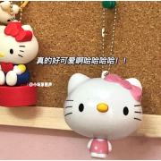 9823 HelloKitty卡通迷你測量軟尺伸縮卷尺掛件