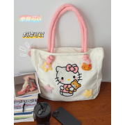 9864 森系HelloKitty大容量百搭單肩包包