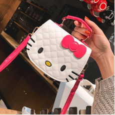 9870 HelloKitty韓版蝴蝶結手提斜挎小包