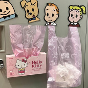 9913 HelloKitty可愛背心式一次性小垃圾袋（一盒50只）