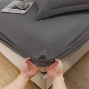 9917Mattress Protector純色磨毛雙層防水床笠