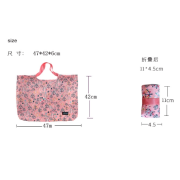 9923日本可折疊卡通可愛大容量輕便環保單肩購物袋