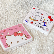 10138 HelloKitty桌面可折疊收納籃雜物整理盒