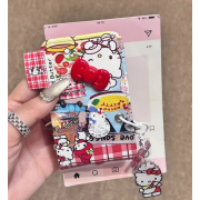 10226 HelloKitty皮質翻蓋AirPods無線藍牙耳機套