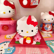 10240 HelloKitty桌面辦公文件書籍分格收納架