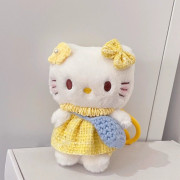 10245 HelloKitty包包掛飾鑰匙扣公仔掛件毛絨玩具