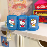 10252 HelloKitty可愛迷你三格可拆分細閃小藥盒