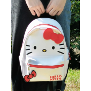 10313 HelloKitty可愛卡通輕便潮流背包（送徽章蝴蝶結）