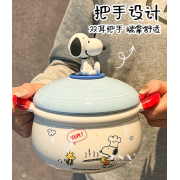 10315 SNOOPY泡麵碗/大容量/1100ml/入得微波爐