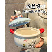 10315 SNOOPY泡麵碗/大容量/1100ml/入得微波爐