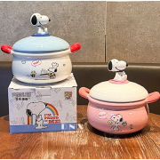 10315 SNOOPY泡麵碗/大容量/1100ml/入得微波爐