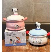 10315 SNOOPY泡麵碗/大容量/1100ml/入得微波爐