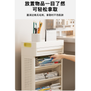 10365 可移動帶輪多層書本置物架桌邊側邊書架