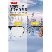10471 日本防霧眼睛濕巾清潔巾一次性眼鏡布鏡片清潔神器（50枚入/盒）